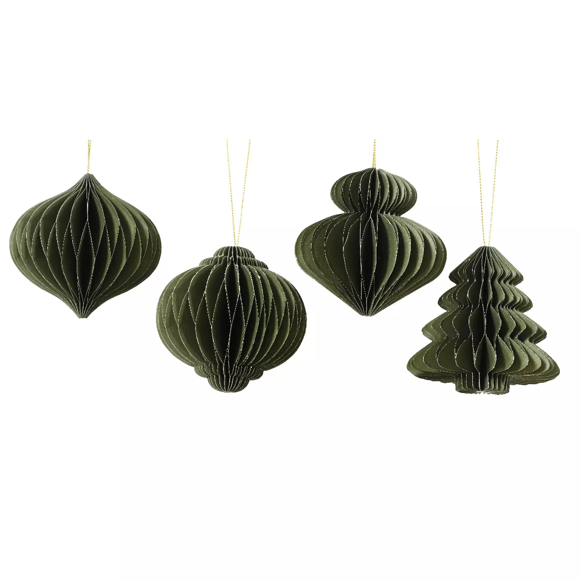 LOT DE 16  Figurine papier dia8-H8cm vert MAGNETIQUE