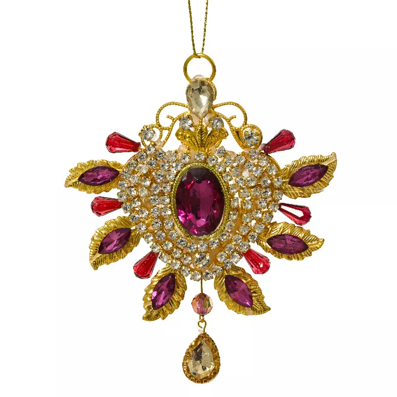 Decorazione natalizia sospesa (H12 cm) Gioiello prezioso Fico