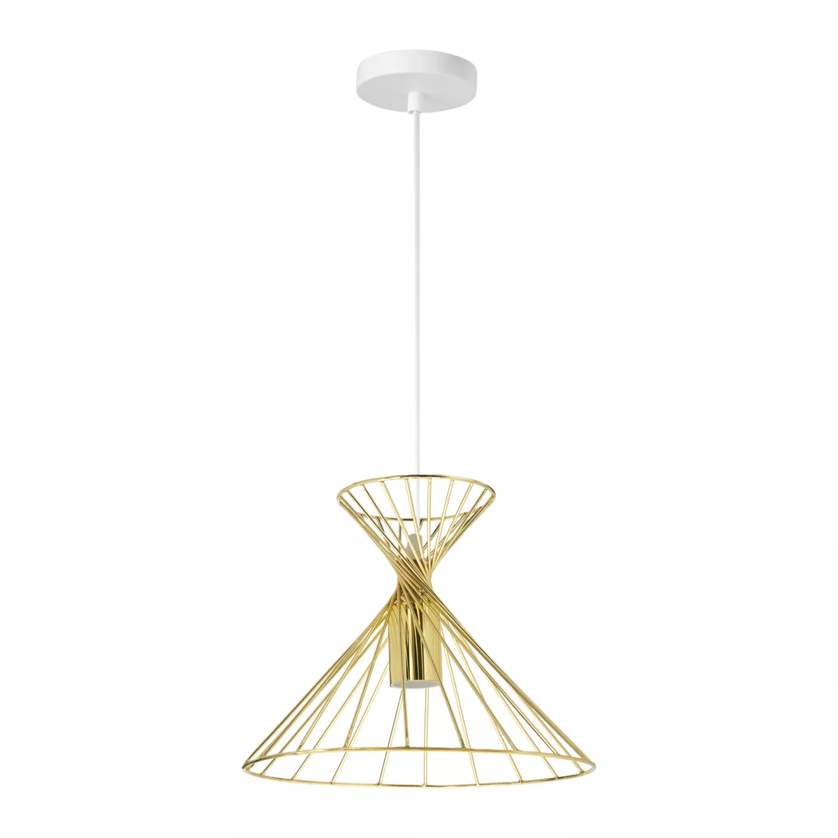 Suspension MŽtal 'Giulia' DorŽe Dim : l26xH22xP26cm