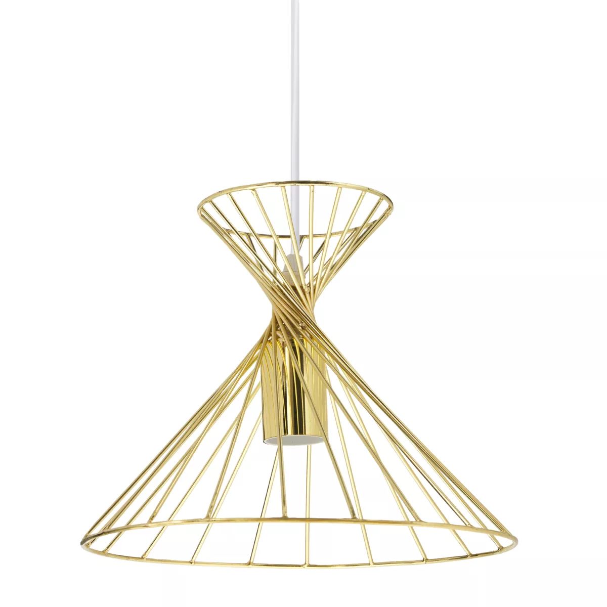 Suspension MŽtal 'Giulia' DorŽe Dim : l26xH22xP26cm