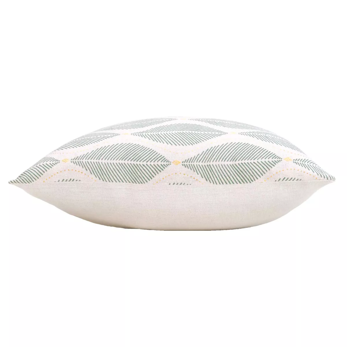 Cuscino quadrato in cotone (45 x 45 cm) Maho Verde salvia