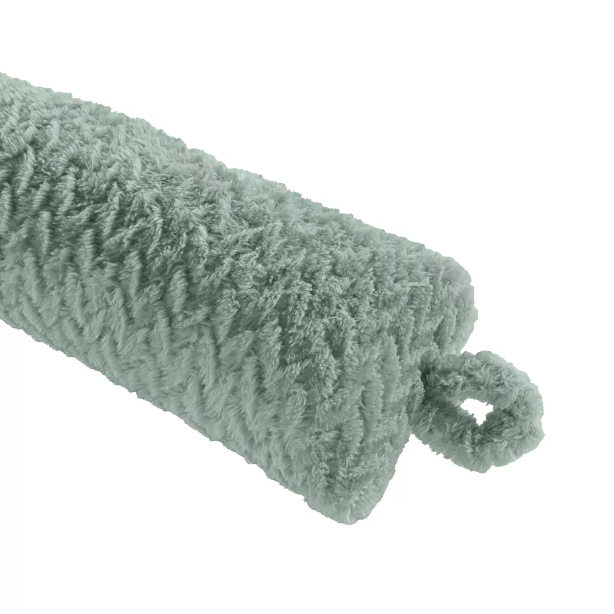 Cojín para la parte inferior de la puerta de franela (80 x 10 cm) Flanela Verde caqui