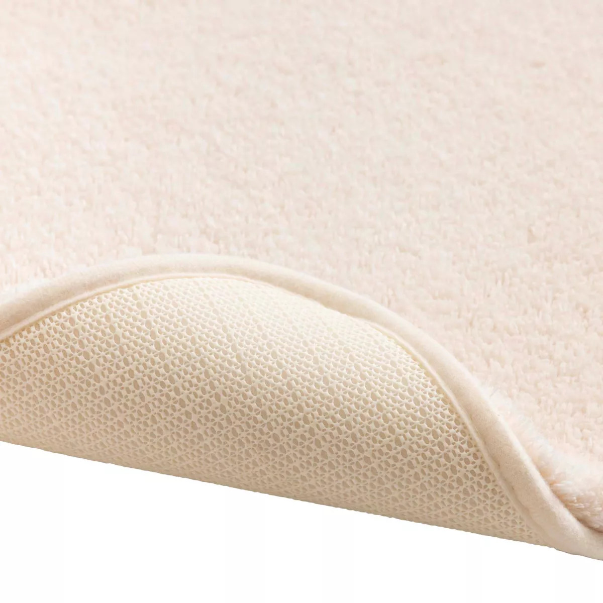 Tapis de Bain (50 x 80 cm) Mael Naturel, Polycoton Jacquard