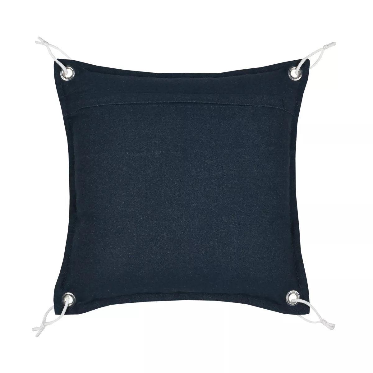 Cuscino quadrato in cotone (45 x 45 cm) Bordemer Bianco