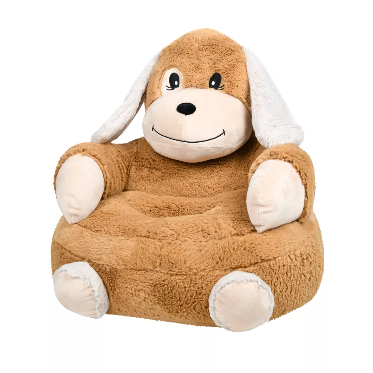 POUF PITOU CARAMEL 45X45X45