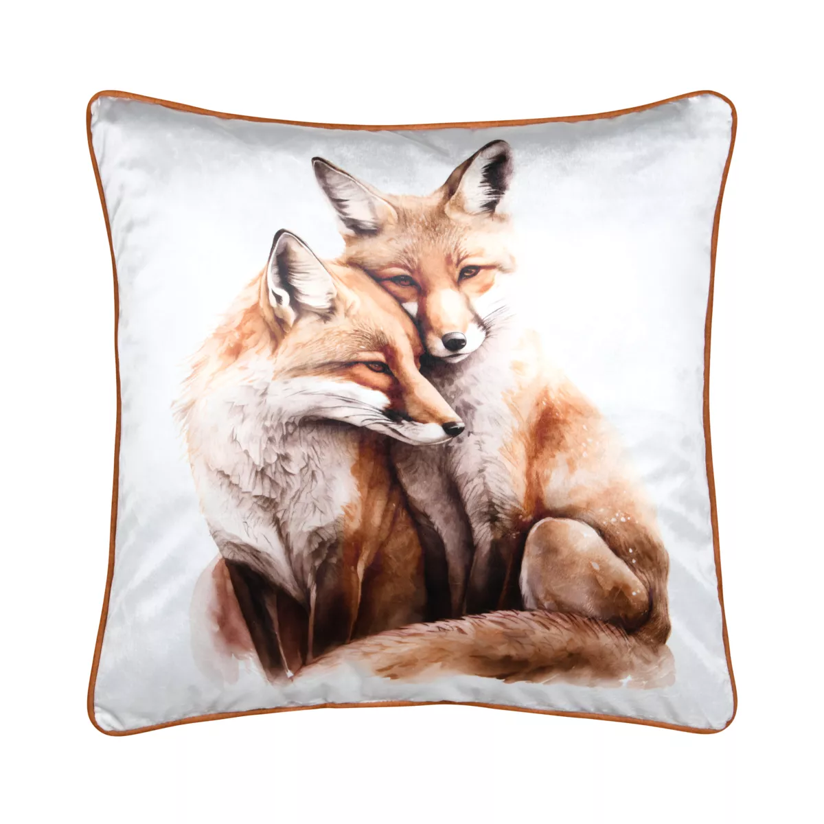 Cuscino quadrato (50 x 50 cm) Fauna Arancione