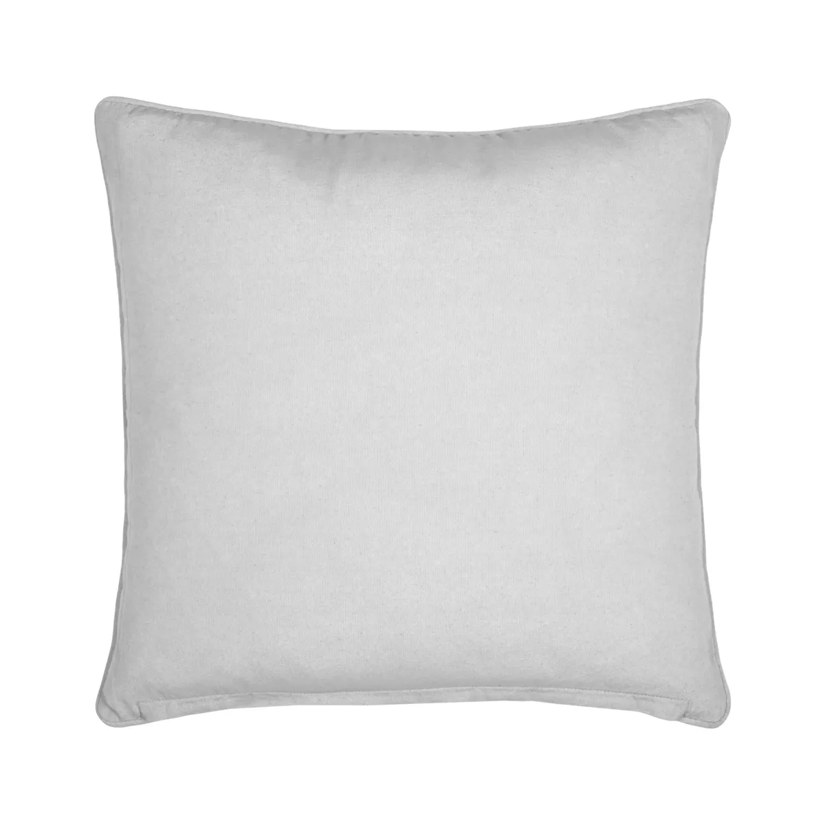 Cuscino quadrato in cotone (50 x 50 cm) Joséphine Grigio