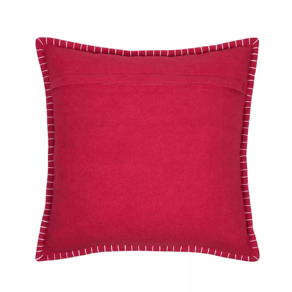 Cuscino Quadrato in Cotone (45 x 45 cm) Villard Rosso