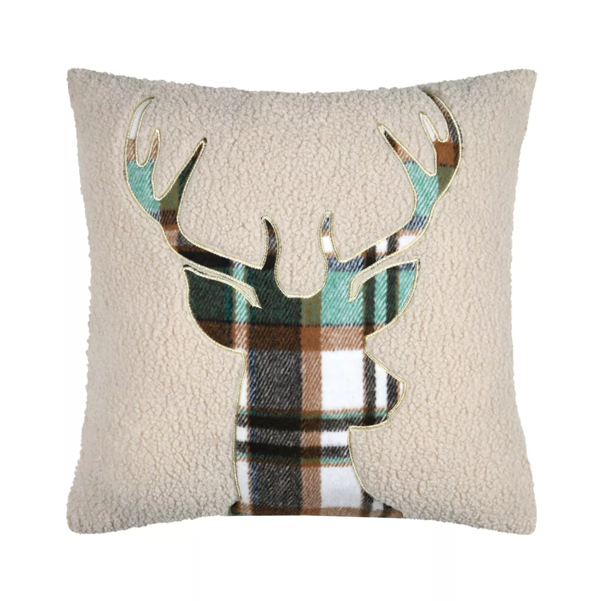 COUSSIN WILDFOREST VERT 45X45