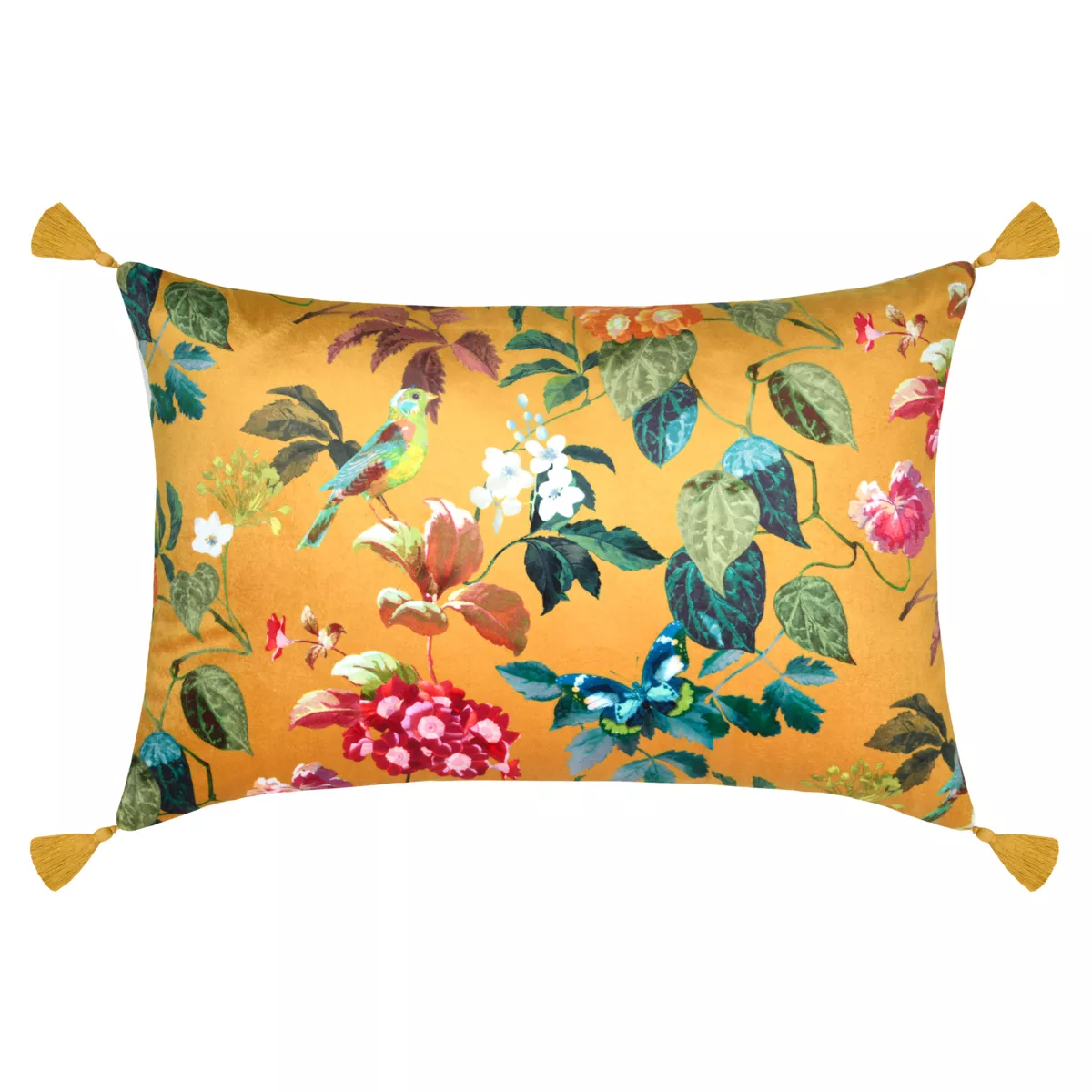 COUSSIN EMMY MOUTARDE 40X60