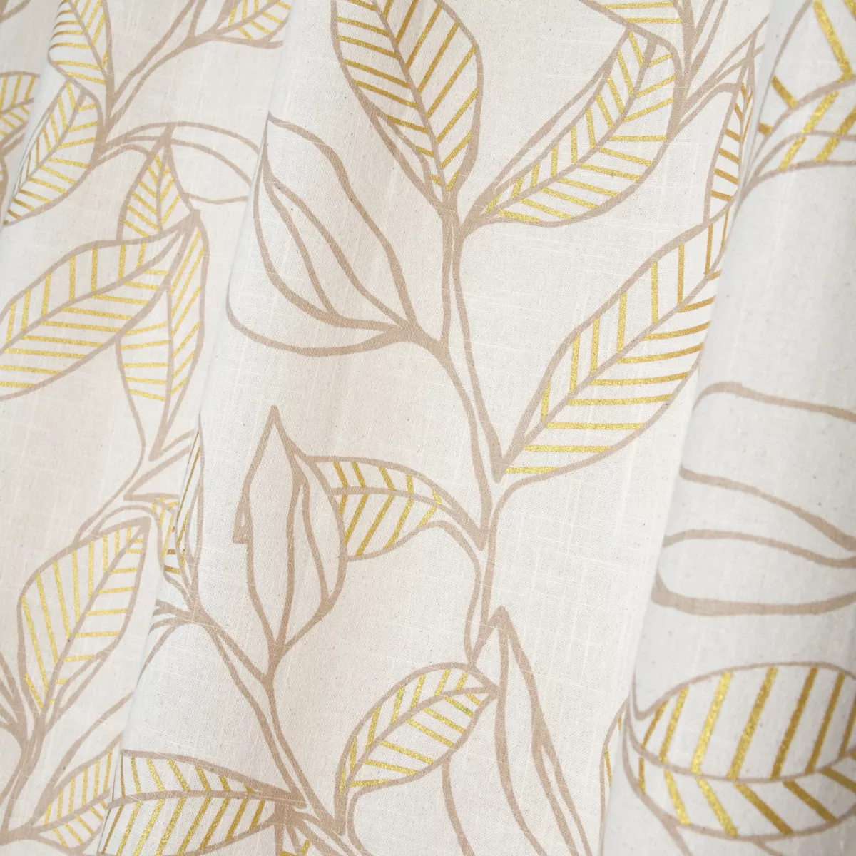 Tenda in cotone (140 x 260 cm) Hemera Tortora