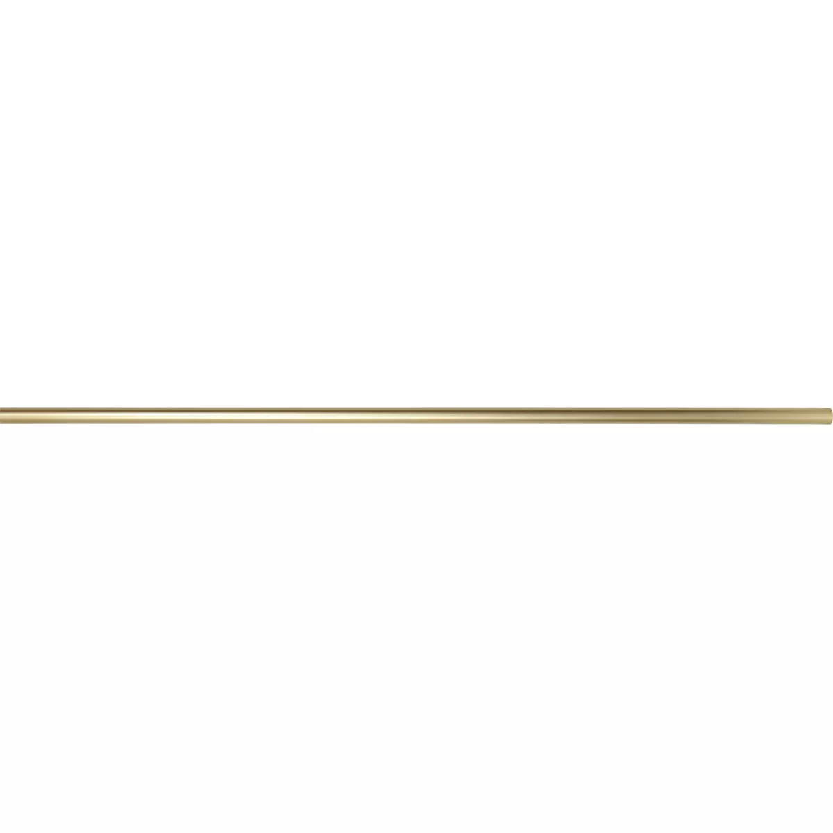 Asta per tenda estensibile in metallo (L185 - 350 cm / D28 mm) Lino Oro