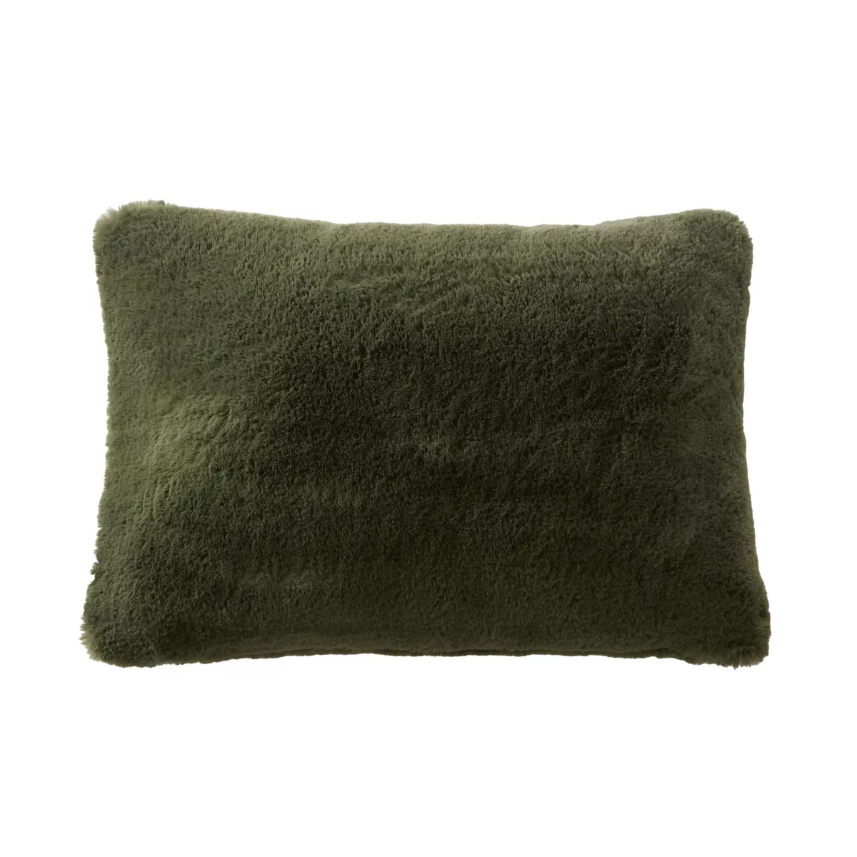 Cuscino rettangolare in finta pelliccia (40 x 60 cm) Finn Verde kaki