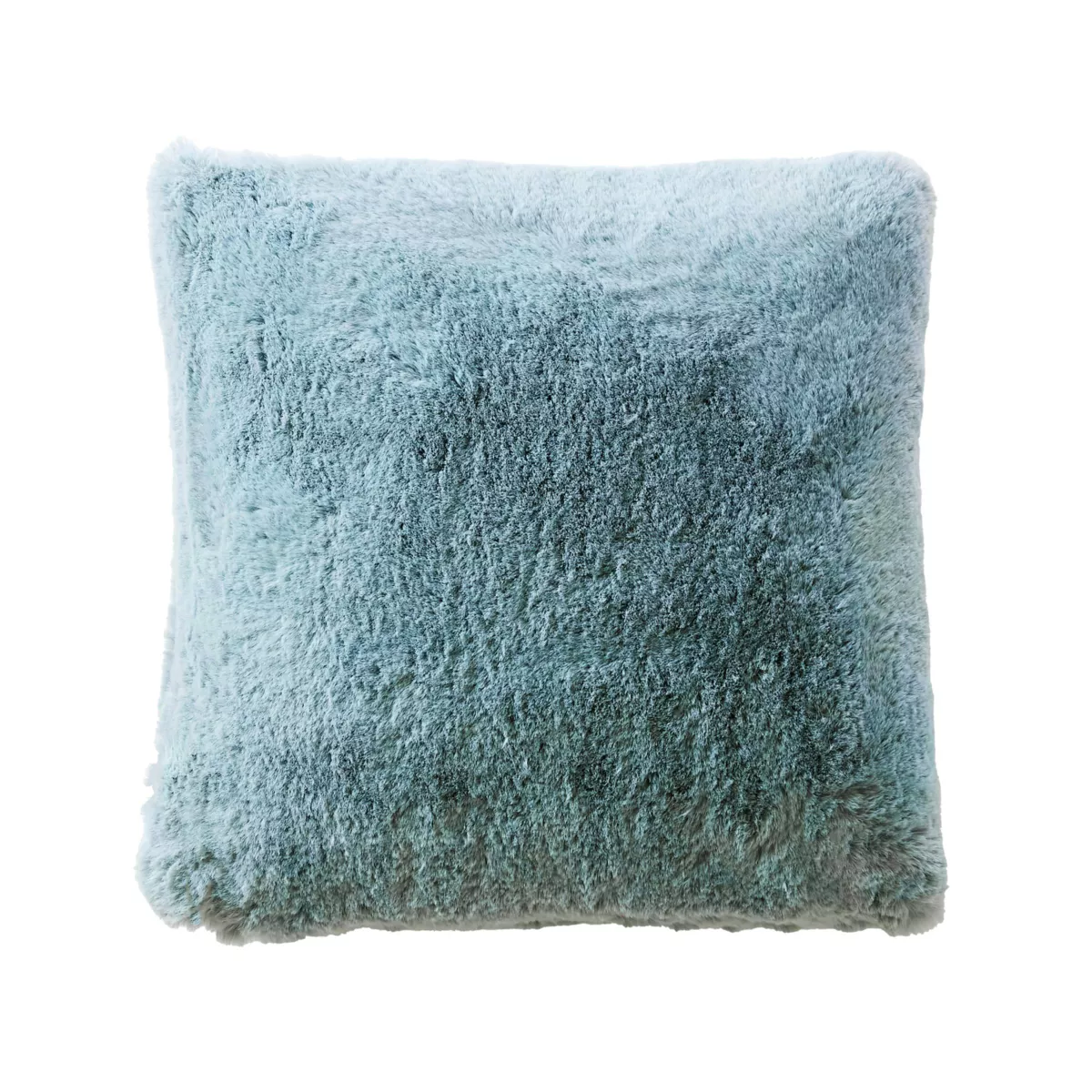 Coussin carré fausse fourrure (45 x 45 cm) Finn Bleu