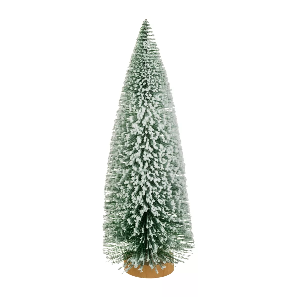 Albero di Natale artificiale da tavolo (H25 cm) Foresta innevata Verde