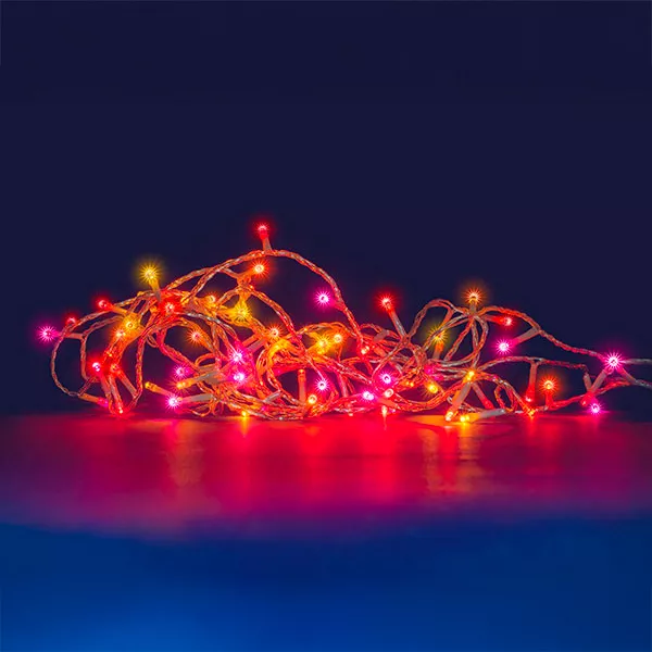 Lichtsnoer 8 m Veelkleurig 128 LED KT