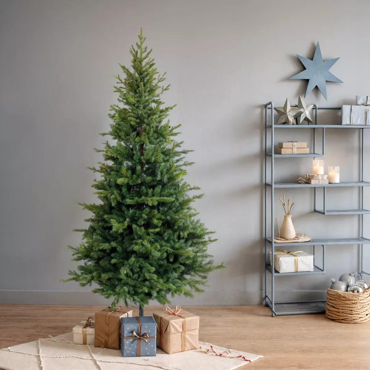 Árbol artificial de Navidad Allix Alto 150 cm Verde 1