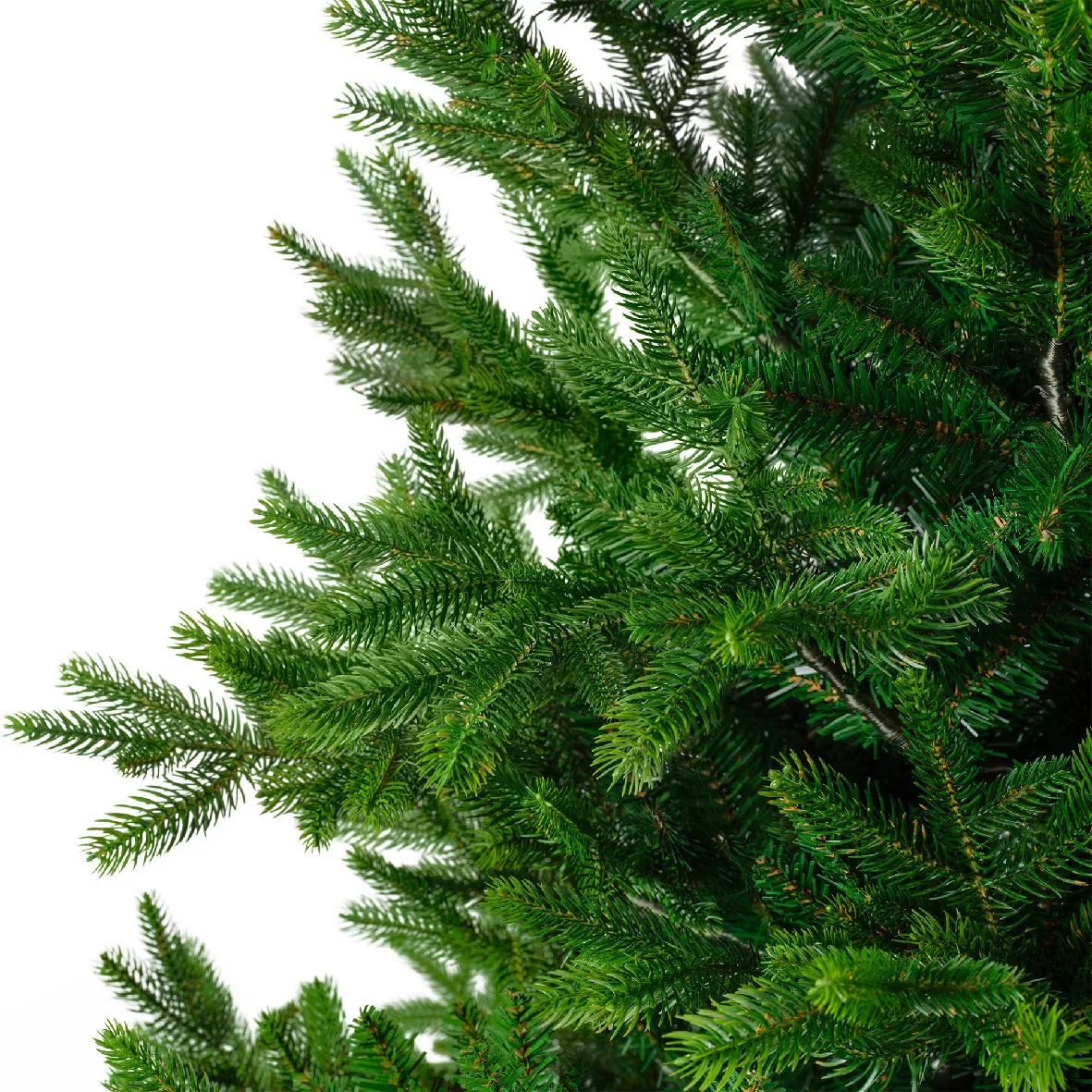 Albero di Natale artificiale (H180 cm) Abies Nordmann Verde abete