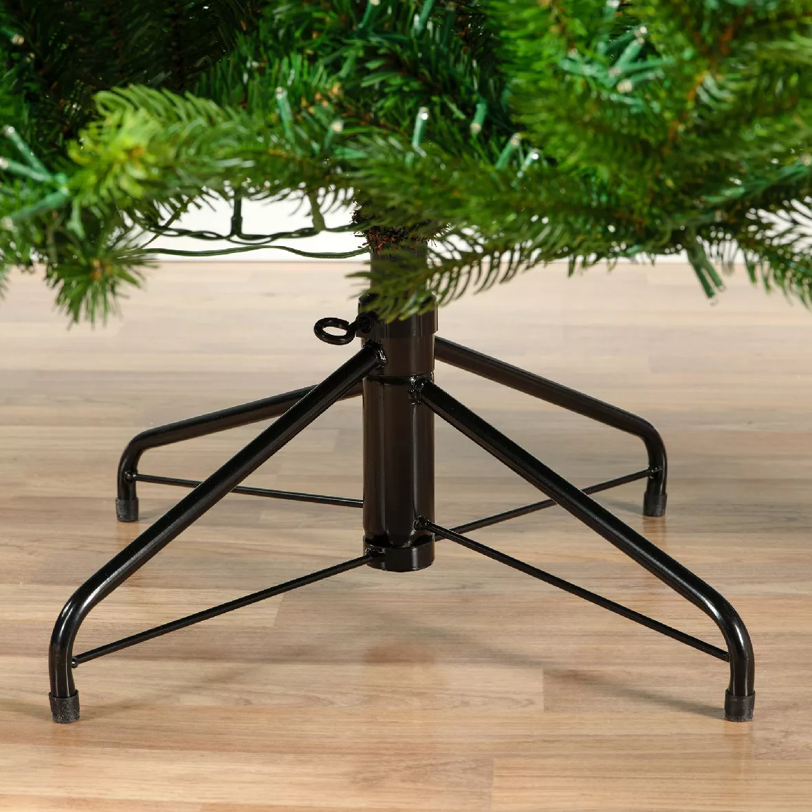 Albero di Natale artificiale luminoso 3000 LED (H180 cm) Caucasia Nordmann Verde abete