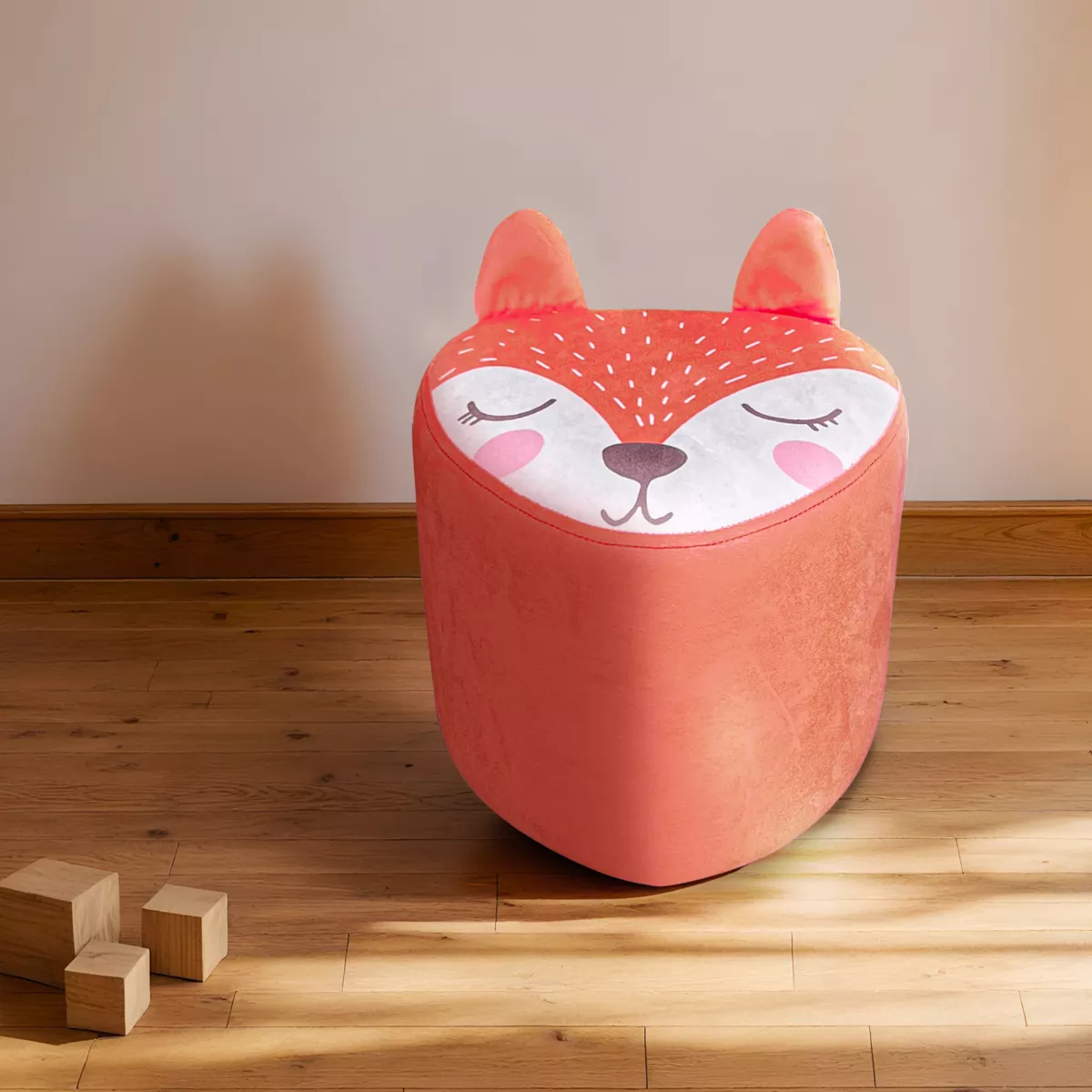 Pouf renardeau H25cm Eminza kids