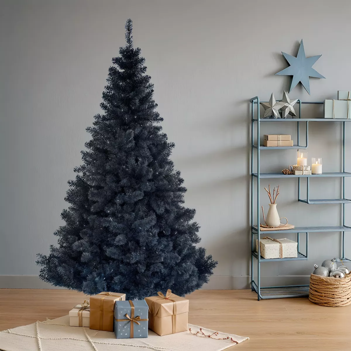 Kunstkerstboom Black Royal H210 cm Zwart 1