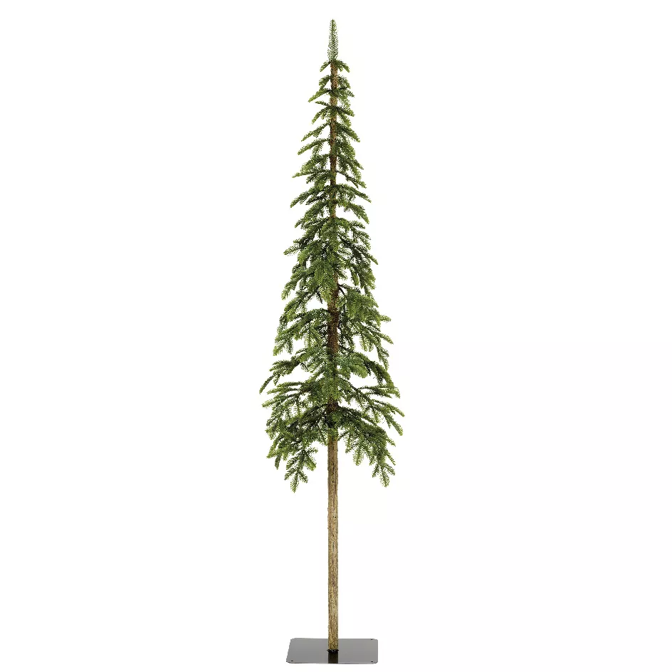 Abeto artificial de Navidad Sierra Altura 210 cm Verde