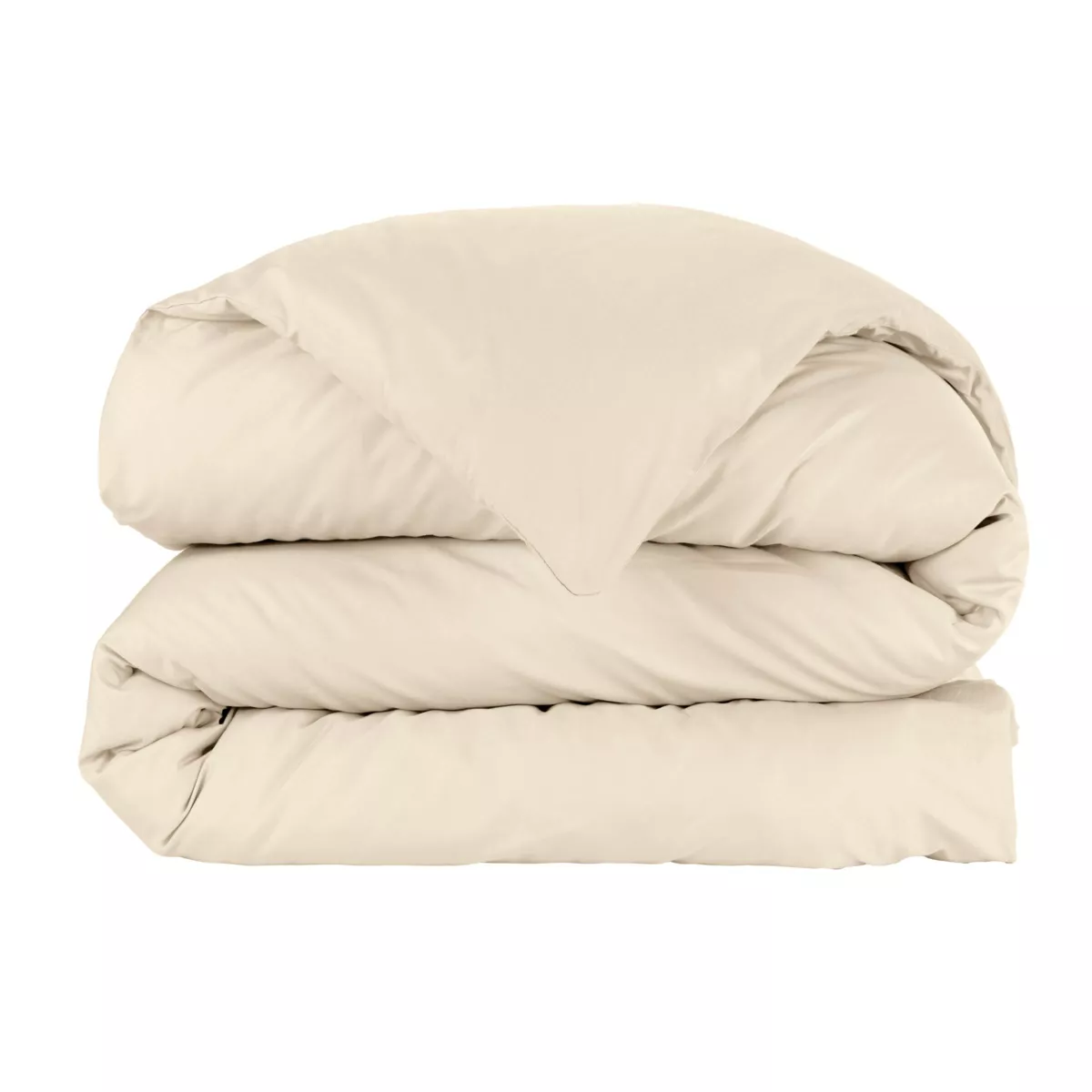 Dekbedovertrek percal katoen (280 x 240 cm) Cali Beige