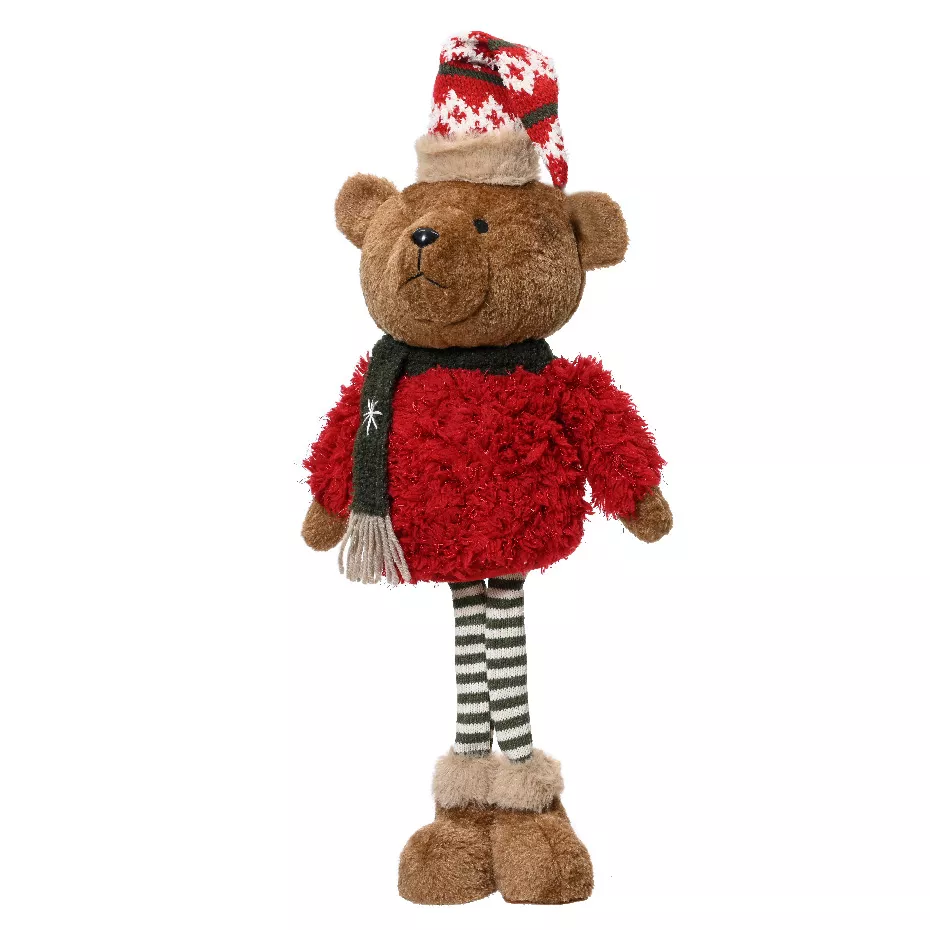 Orsetto di Natale decorazione (H54 cm) Pippin in montagna