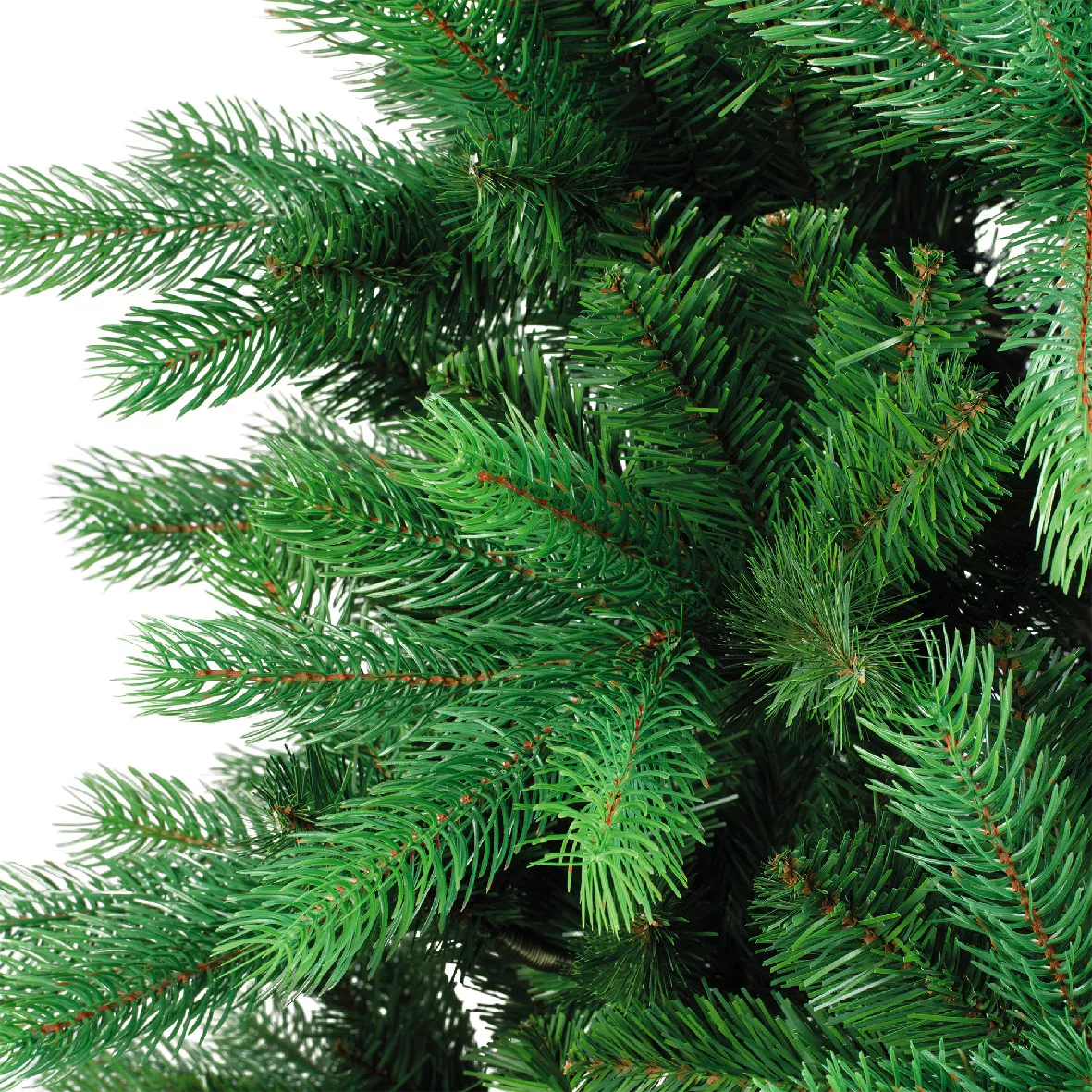 Sapin artificiel de Noël H240 cm extérieur Montana Vert sapin