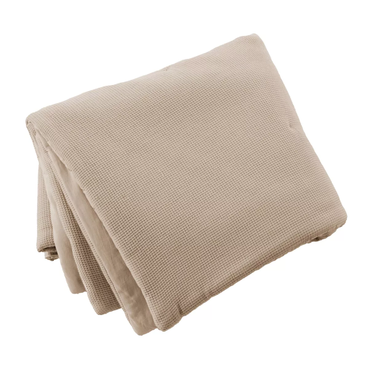 Colcha de algodón panal de abeja (90 x 220 cm) Eva Ficelle