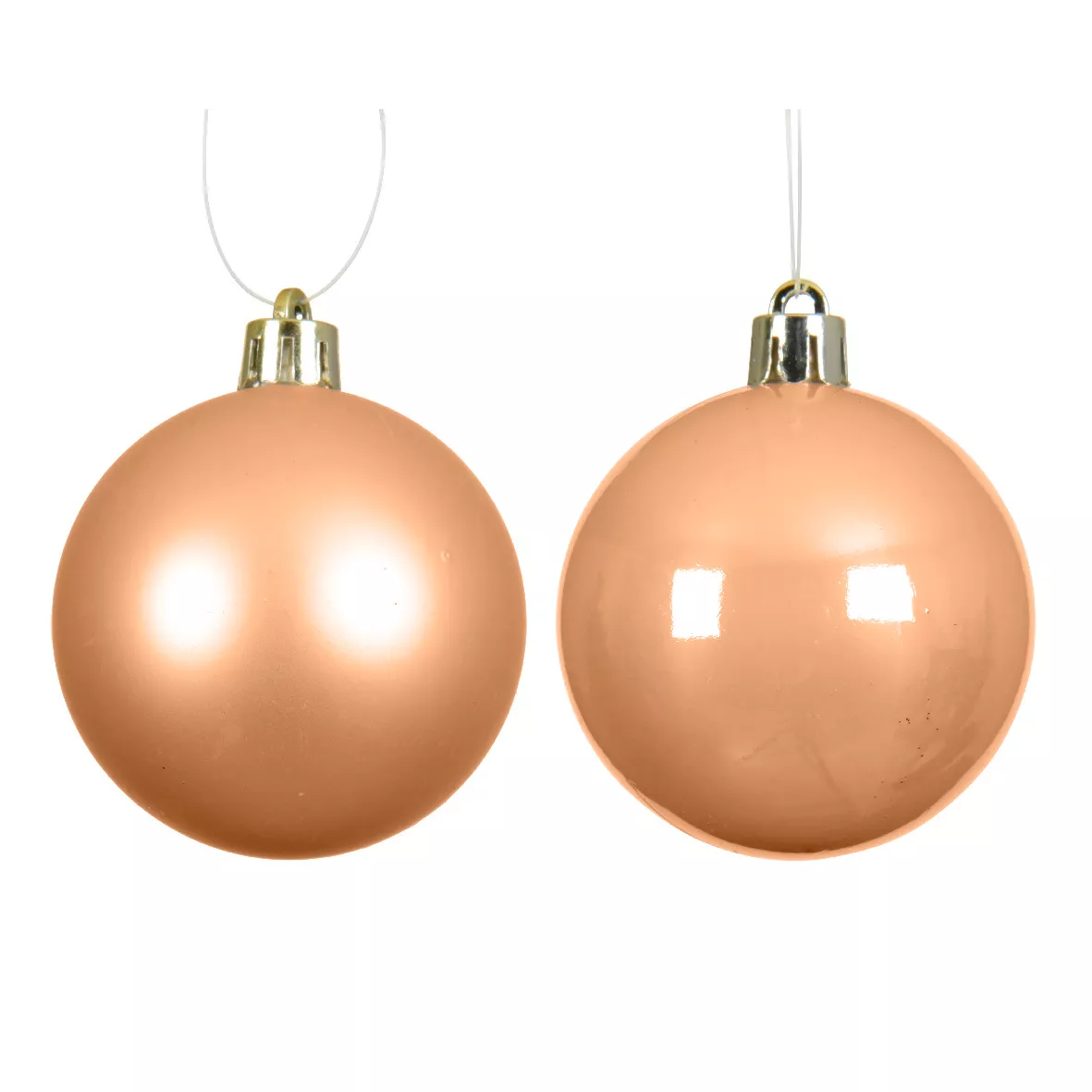 Lot de 16 boules de Noël (D40 mm) Aravis Rose