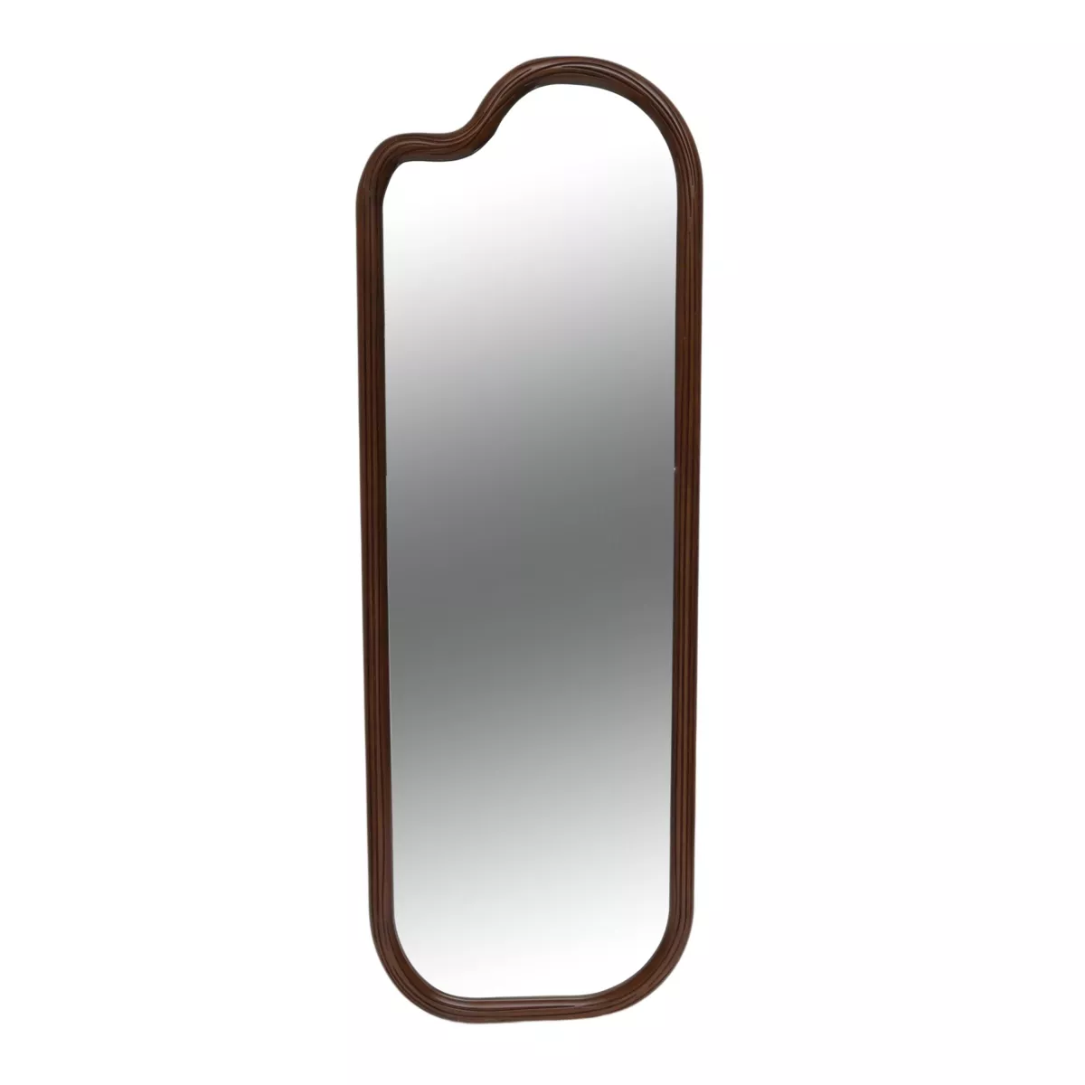 Gran espejo de pie en madera (H173 cm) Calcuta Madera oscura