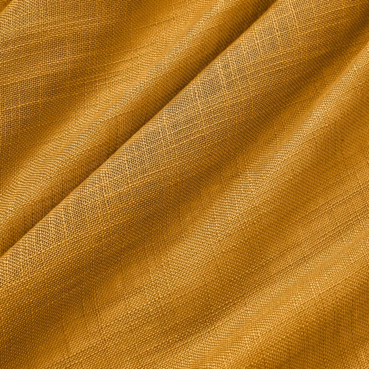 Tenda a pannello in lino effetto ampio (400 x 240 cm) Robin Giallo Ocra