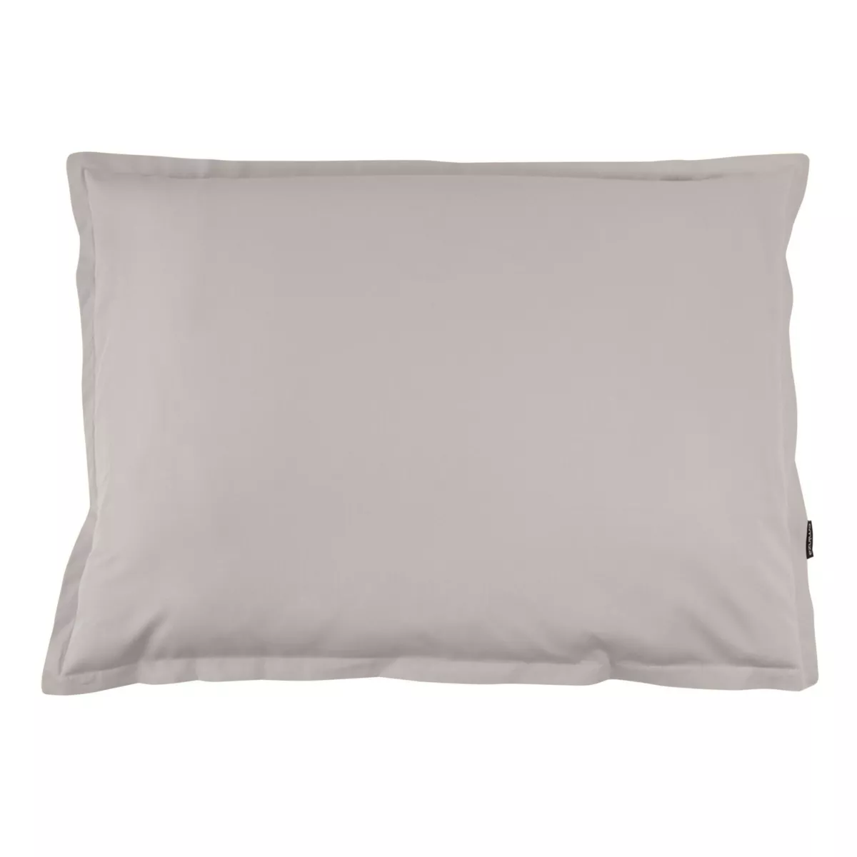 Taie d'oreiller rectangulaire percale de coton (50 x 70 cm) Cali Gris clair