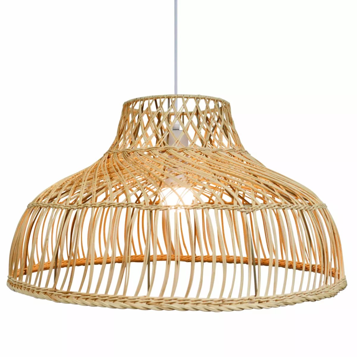 Hngelampe aus Bambus (D60 cm) Riviera Naturfarben - Lampen & Leuchten -  Eminza