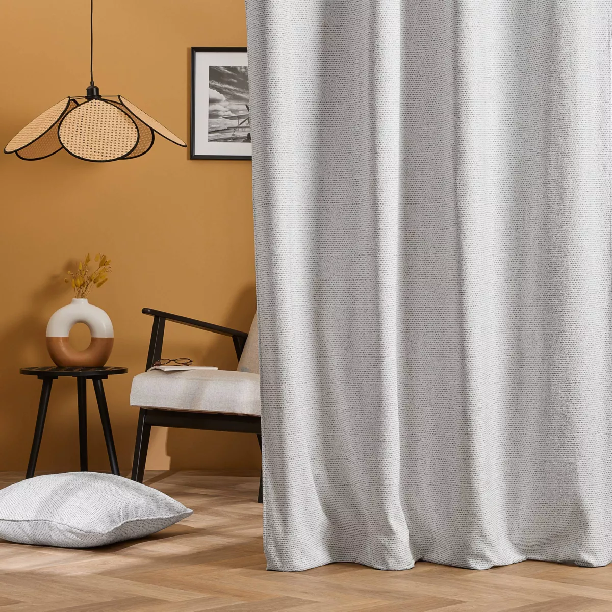 Tenda (140 x 240 cm) Oscar Grigio perla