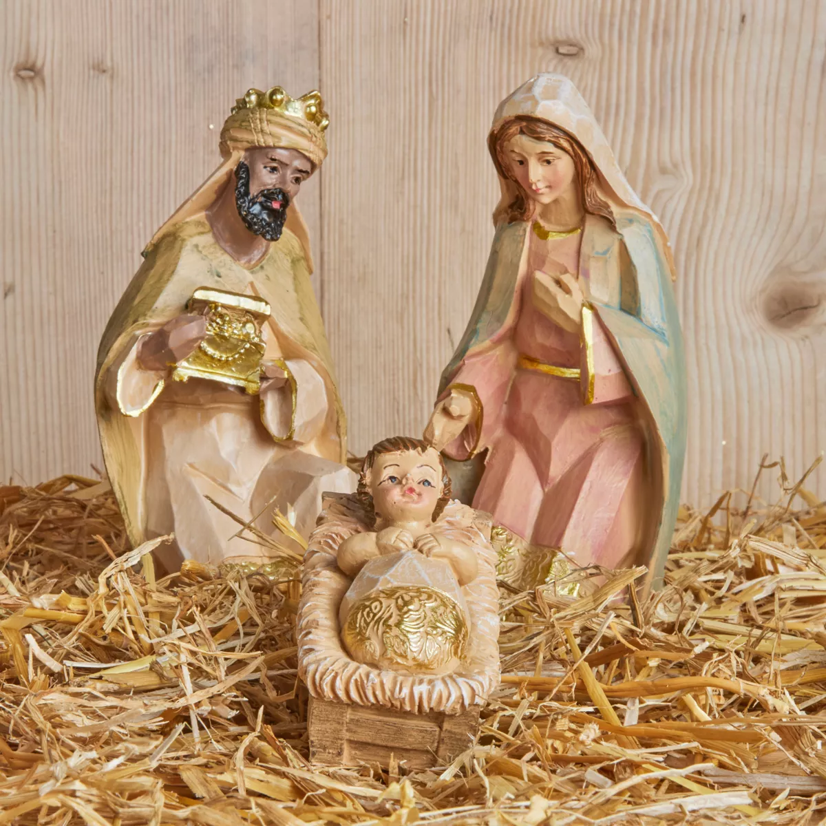 Set di 8 statuine (Altezza 20 cm) di Gioia