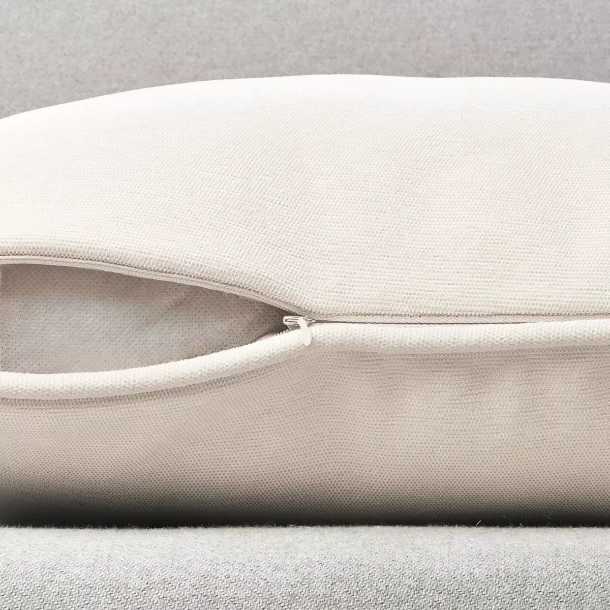 Cojín cuadrado (50 x 50 cm) Medianoche Beige arena