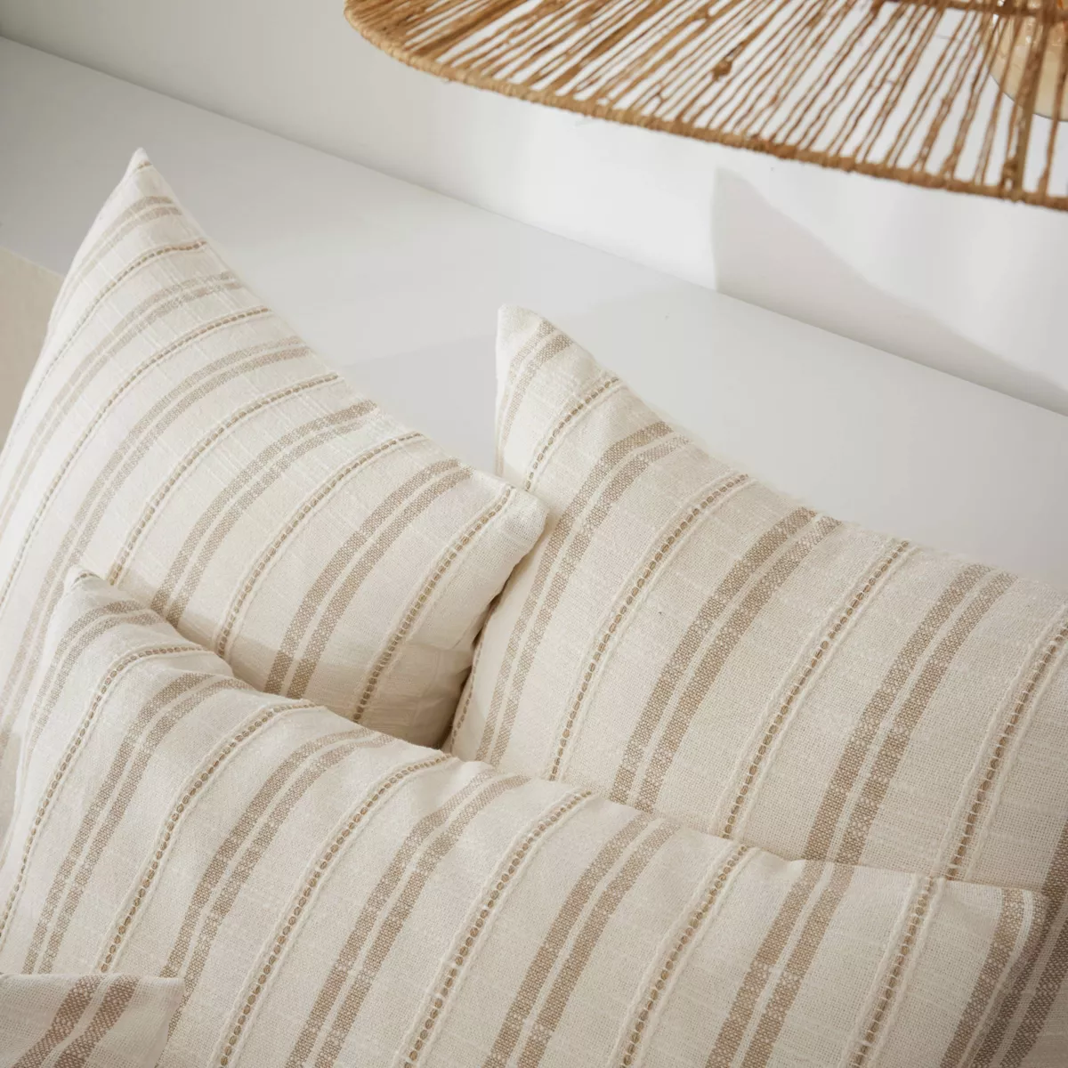 Copripiumino reversibile in cotone texturizzato e percale (200 x 200 cm) Alice Corda