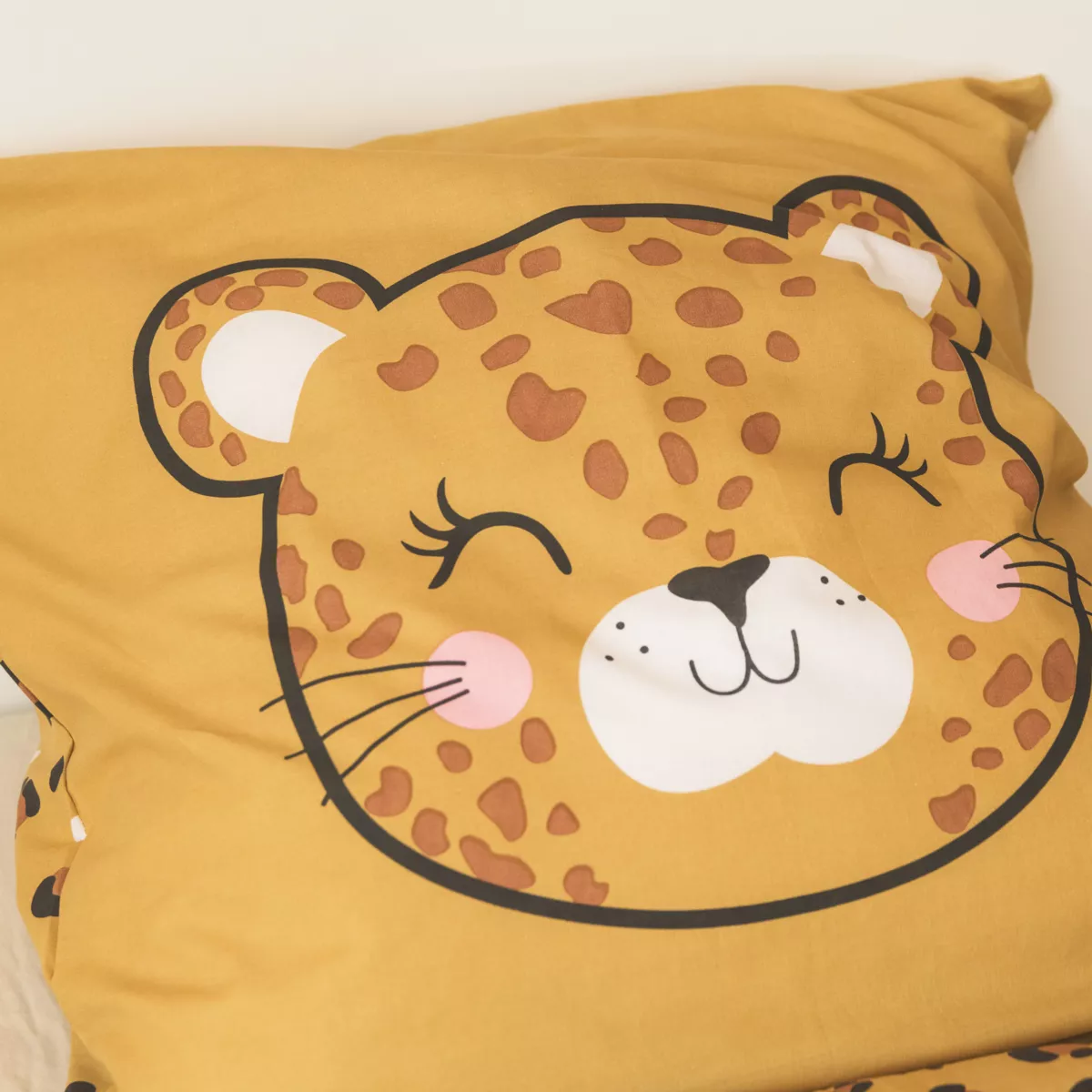 Parure de lit (Housse de couette + 2 Taies d'oreiller) 240 x 220 cm Coton imprimŽ LOLA