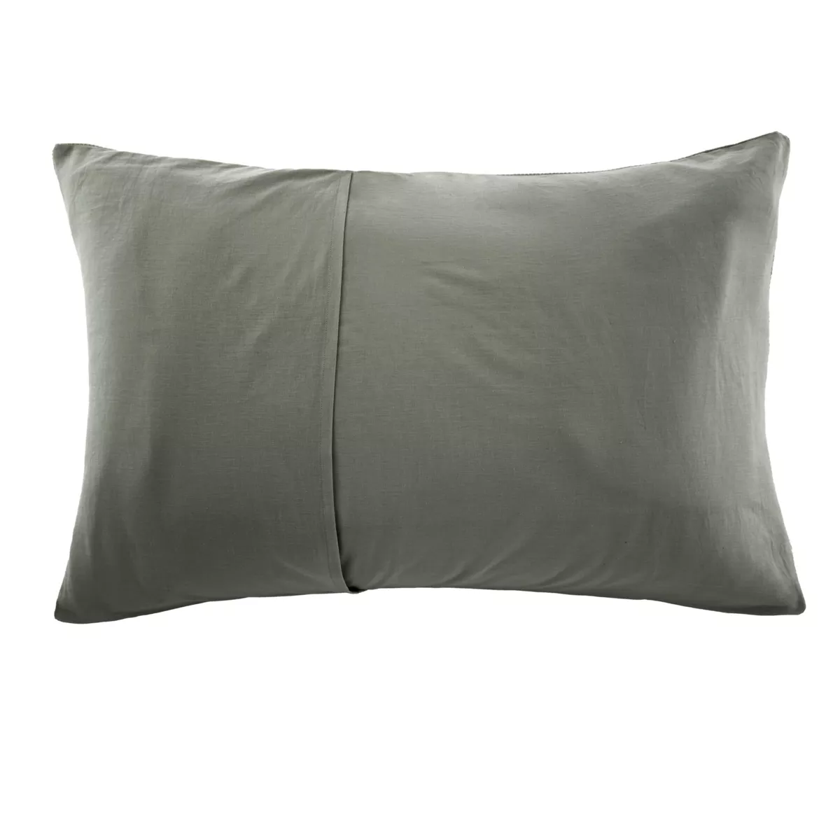 Fodera per cuscino in quadrupla garza di cotone (50 x 70 cm) Victoria x Gaïa Verde rosmarino