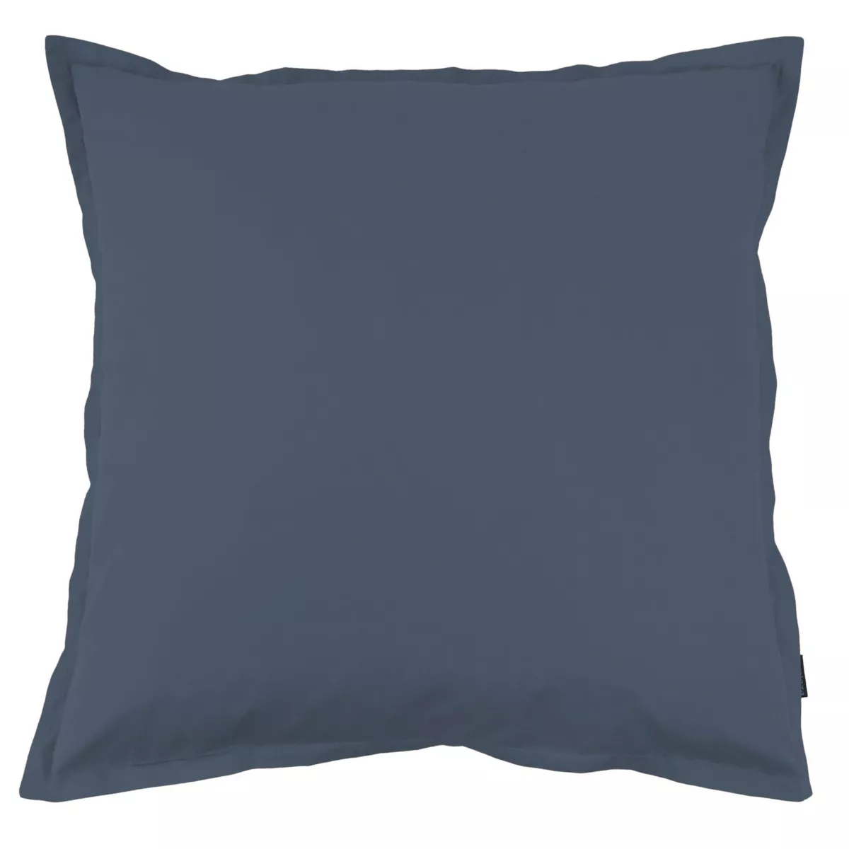 Taie d'oreiller carrée percale de coton (65 x 65 cm) Cali Bleu marine
