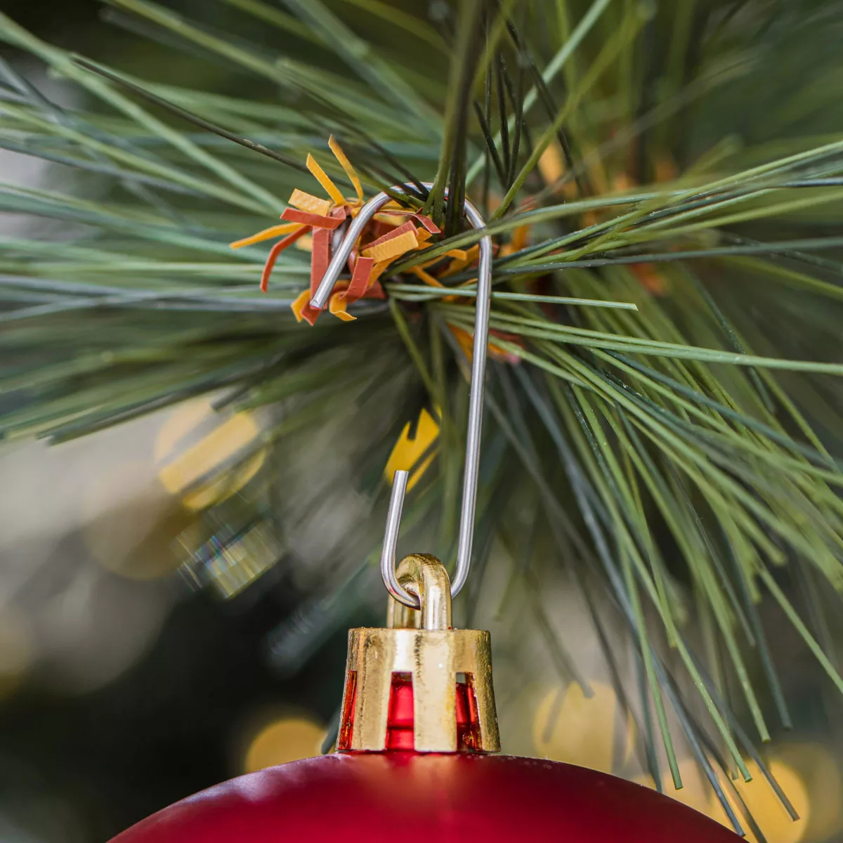 Lote de 30 bolas de Navidad  surtido New Alpine Rojo 3