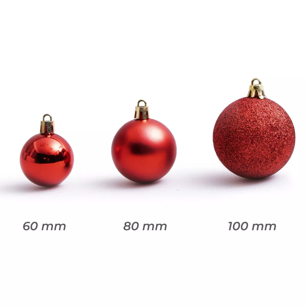 Set di 20  palline di Natale assortite New Alpine Rosso 4