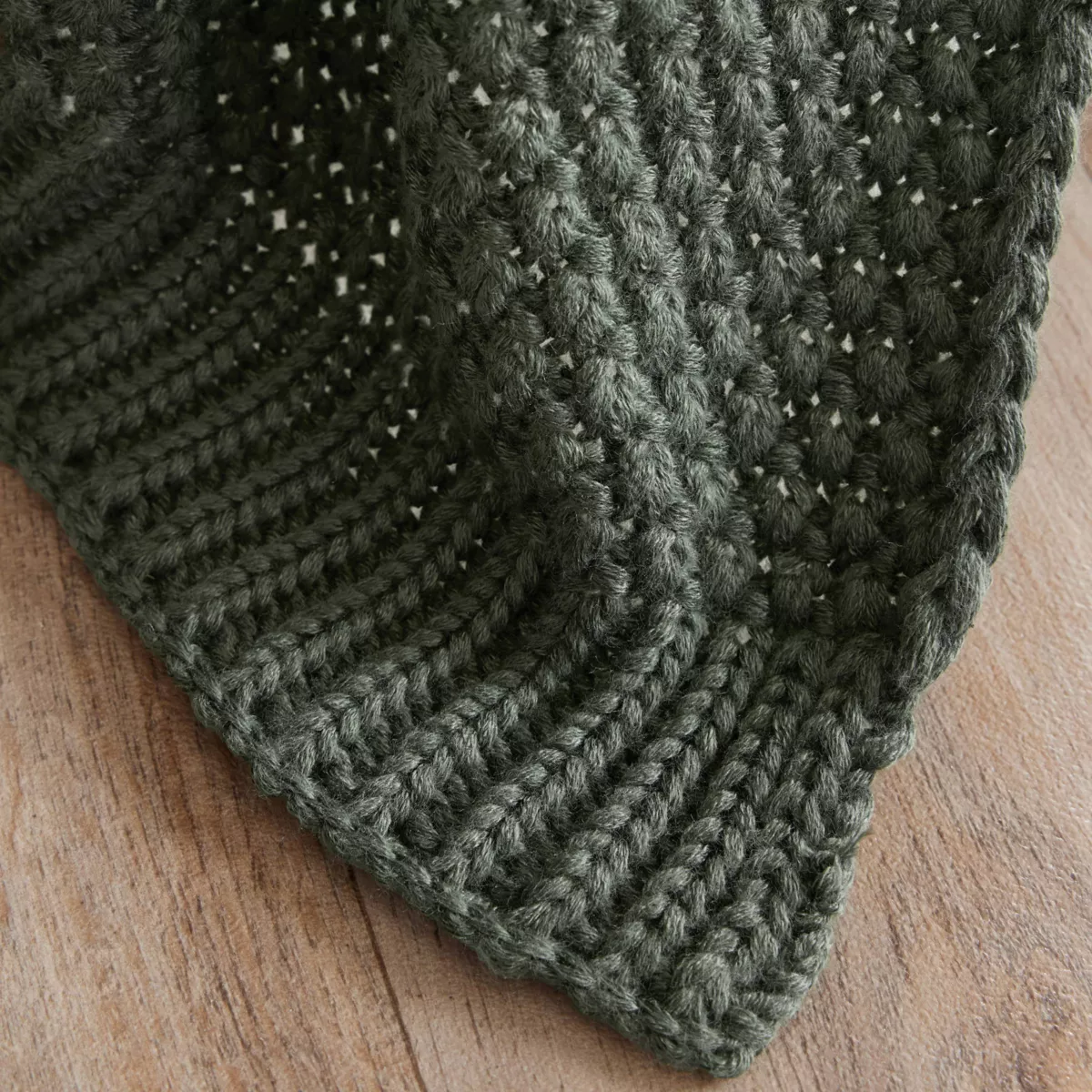 Manta de punto (125 x 150 cm) Tessa Verde caqui