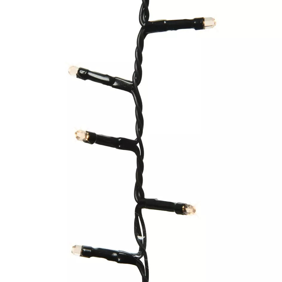 Guirlande lumineuse Durawise à piles 17,90 m Blanc chaud 240 LED CN