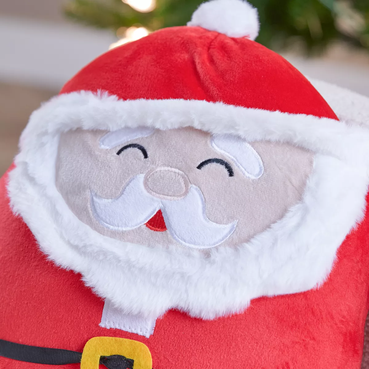 Peluche (H35 cm) Allegro Babbo Natale Rosso