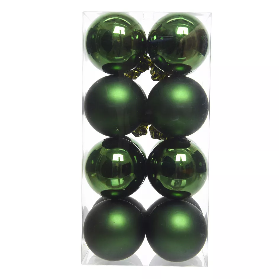 Set di 16 palline di Natale (D40 mm) Aravis Verde abete