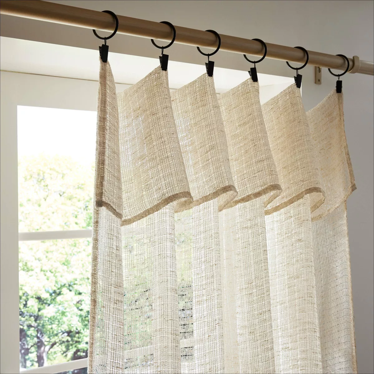 Tenda regolabile (140 x max 300 cm) Luis Beige