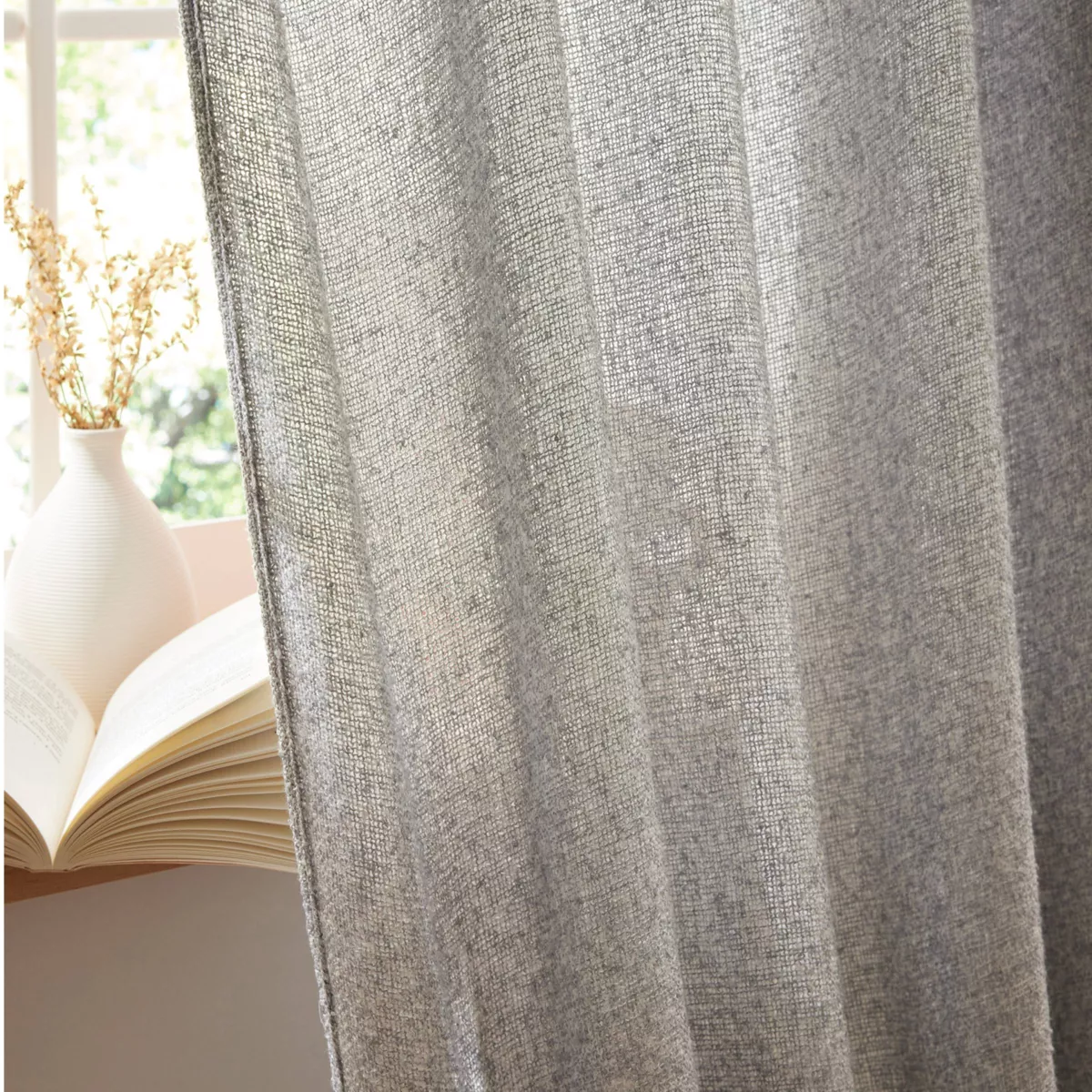 Tenda regolabile (140 x max 300 cm) Nils Grigio